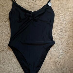 Forever 21 Black One Piece Swimsuit